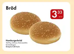 Snabbgross Hamburgerbröd erbjuda