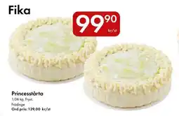Snabbgross Princesstårta erbjuda