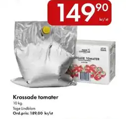 Snabbgross TAGE LINDBLOM Krossade tomater erbjuda