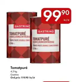Snabbgross GASTRINO Tomatpuré erbjuda