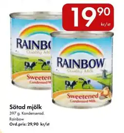 Snabbgross RAINBOW Sötad mjölk erbjuda