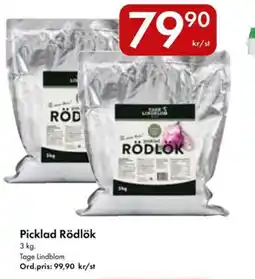 Snabbgross Picklad Rödlök erbjuda