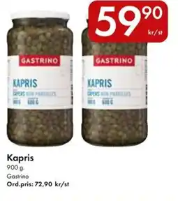 Snabbgross Gastrino Kapris erbjuda