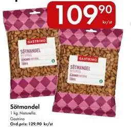 Snabbgross Gastrino Sötmandel erbjuda