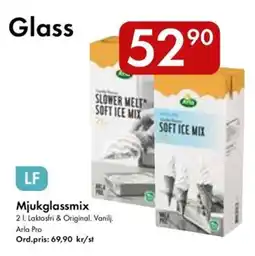 Snabbgross Arla Pro Mjukglassmix erbjuda