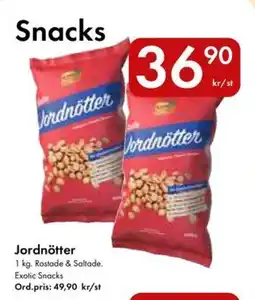 Snabbgross Exotic Snacks Jordnötter erbjuda