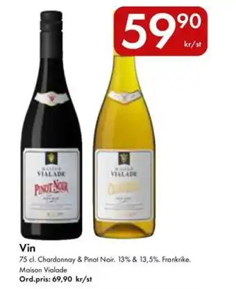 Snabbgross Maison Vialade Vin erbjuda