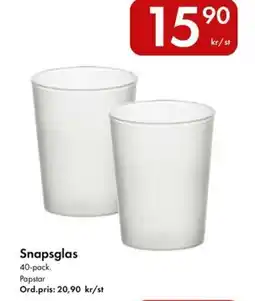 Snabbgross Snapsglas erbjuda