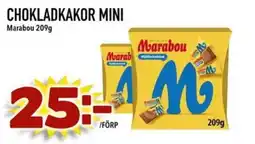 Din Mat Marabou Chokladkakor mini erbjuda