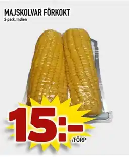 Din Mat Majskolvar förkokt erbjuda