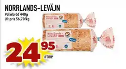 Din Mat Polarbröd Norrlands-leväjn erbjuda