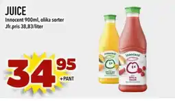 Din Mat Innocent Juice erbjuda