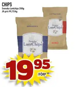 Din Mat Svenska Lantchips Chips erbjuda