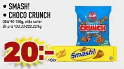 Din Mat OLW Smash! • Choco crunch erbjuda