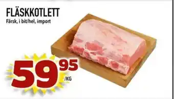 Din Mat Fläskkotlett erbjuda