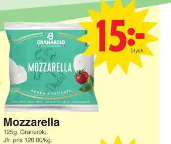 Matöppet Granarolo Mozzarella erbjuda