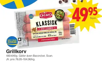 Matöppet Scan Grillkorv erbjuda