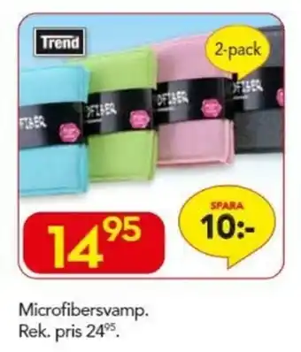 Bo Ohlsson Trend Microfibersvamp 2-pack erbjuda