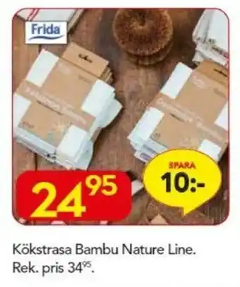 Frida Kökstrassa Bambu Nature Line
