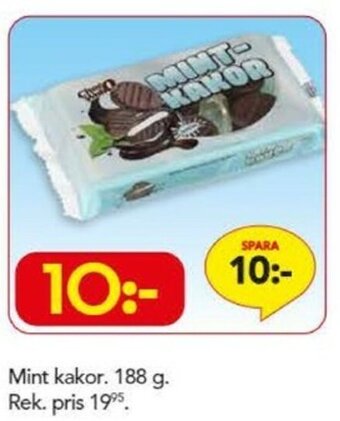 Bo Ohlsson Mint Kakor 188g erbjuda