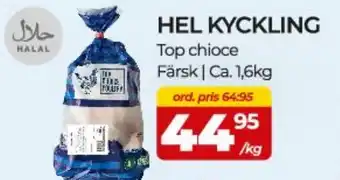 Matrix Butikerna Hel kyckling erbjuda