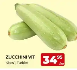 Matrix Butikerna Zucchini vit erbjuda