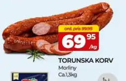 Matrix Butikerna Torunska korv erbjuda