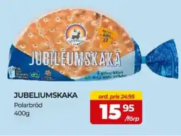 Matrix Butikerna Polarbröd Jubeliumskaka erbjuda