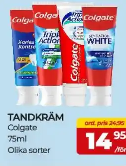 Matrix Butikerna Colgate Tandkräm erbjuda