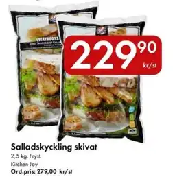 Snabbgross Kitchen Joy Salladskyckling skivat erbjuda