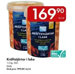 Snabbgross Feldts Kräftstjärtar i lake erbjuda