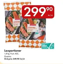 Snabbgross Gastrino Laxportioner erbjuda
