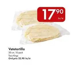 Snabbgross Vetetortilla erbjuda