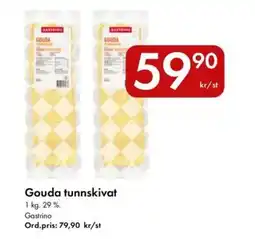 Snabbgross Gastrino Gouda tunnskivat erbjuda