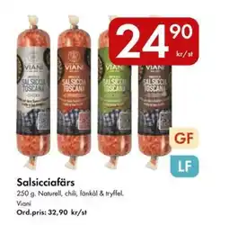 Snabbgross Viani Salsicciafärs erbjuda