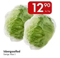 Snabbgross Isbergssallad erbjuda