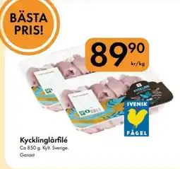 Snabbgross Garant Kycklinglårfilé erbjuda