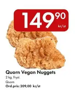 Snabbgross Quorn Vegan Nuggets erbjuda