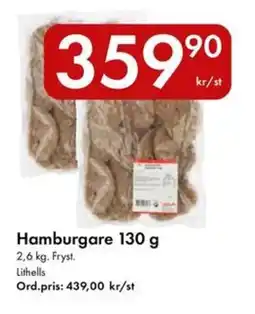 Snabbgross Lithells Hamburgare erbjuda