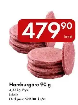 Snabbgross Hamburgare erbjuda