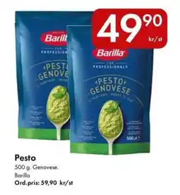 Snabbgross Barilla Pesto erbjuda