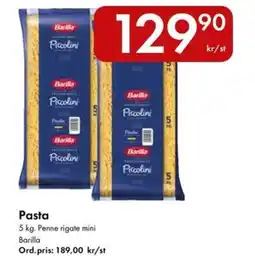 Snabbgross Barilla Pasta erbjuda