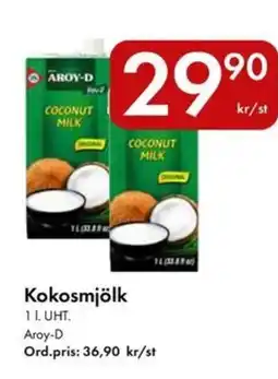 Snabbgross Aroy-D Kokosmjölk erbjuda