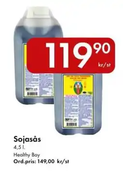 Snabbgross Healthy Boy Sojasȧs erbjuda