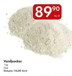 Snabbgross Vaniljsocker erbjuda