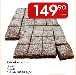 Snabbgross Kärleksmums erbjuda