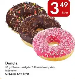 Snabbgross Donuts erbjuda