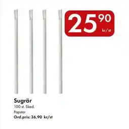 Snabbgross Sugrör erbjuda
