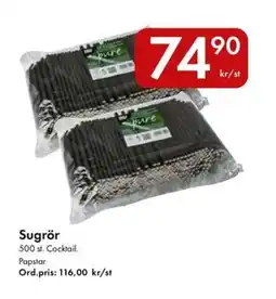 Snabbgross Sugrör erbjuda