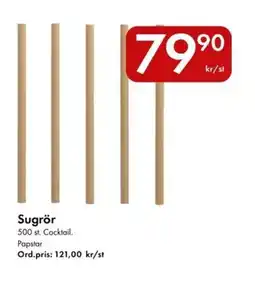 Snabbgross Sugrör erbjuda